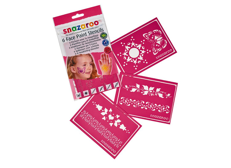 Schmink - Stencils - 3 stuks - per thema