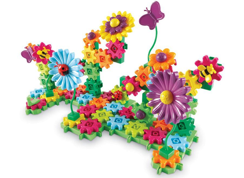 Bouwset - Learning Resources Gears! Gears! Gears! Build & Bloom Building Set - bloemen - tandwielen - per set