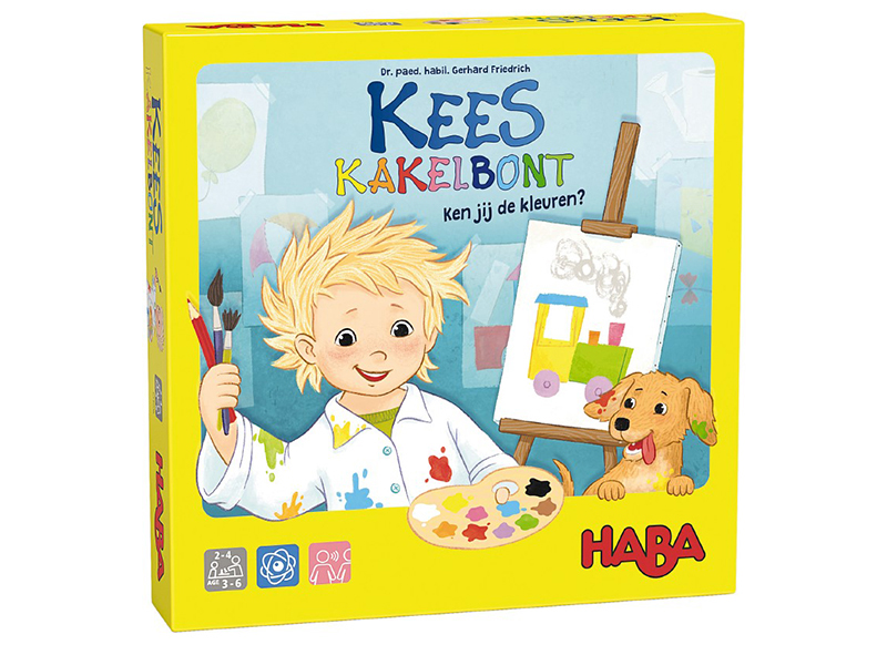 Vorm en kleur - spel - Haba - kees kakelbont