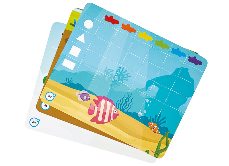 Sensorisch materiaal - hand2mind Colours & Shapes Sensory Pad - kleuren en vormen - per spel