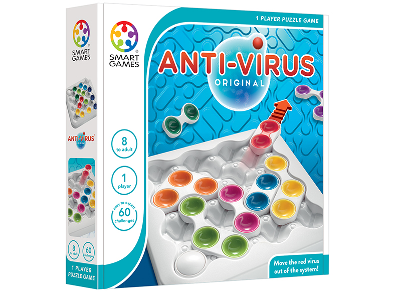 Denkspel - SmartGames - Anti-Virus - schuifpuzzel - per spel