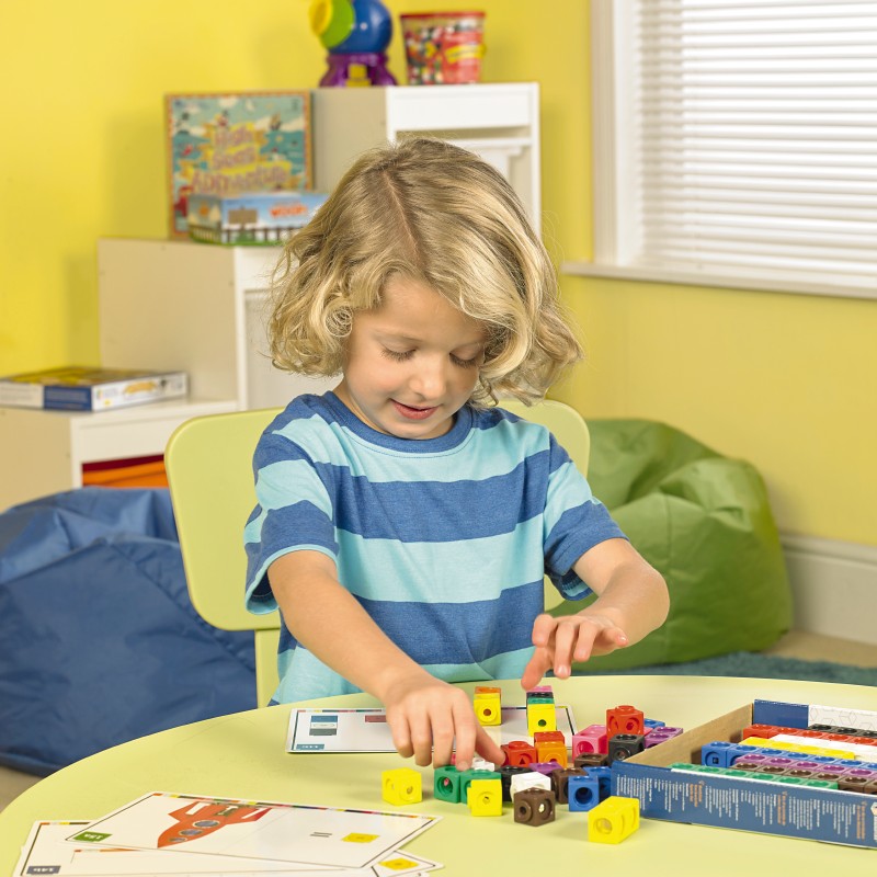 Rekenen - Learning Resources - Mathlink Cubes - Activiteitenset