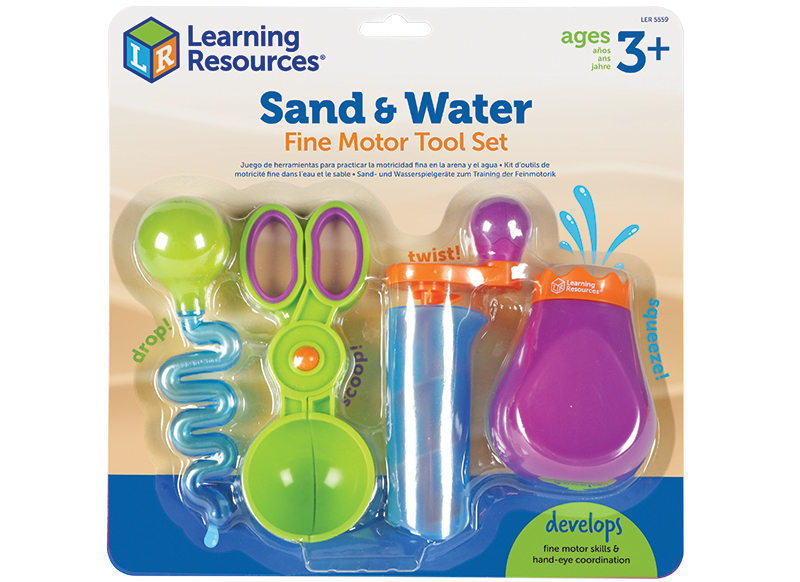 Stem - Learning Resources - zand- en waterschepset - set van 4