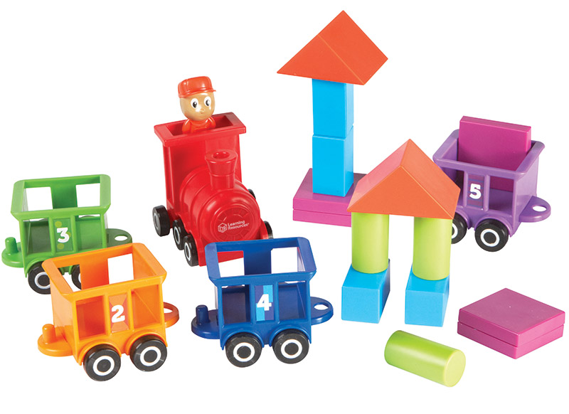 Stem - Learning Resources Color & Count Choo Choo - eerste kleuren teltrein - per spel