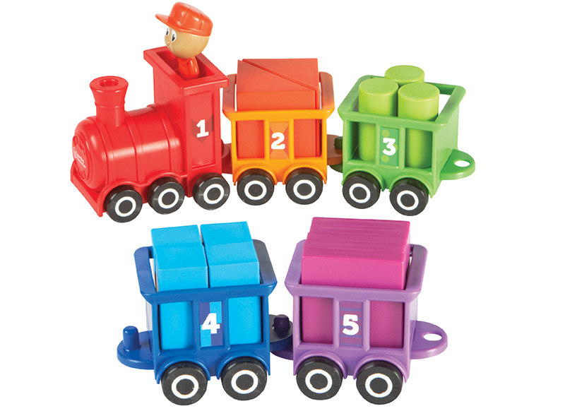 Stem - Learning Resources Color & Count Choo Choo - eerste kleuren teltrein - per spel
