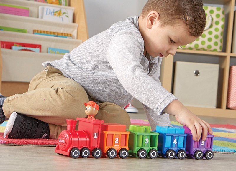 Stem - Learning Resources Color & Count Choo Choo - eerste kleuren teltrein - per spel