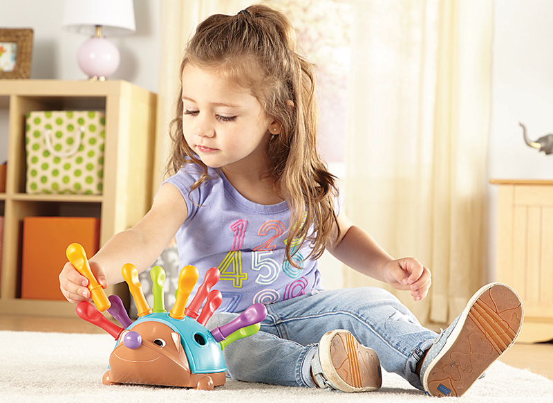 Spel - Learning Resources Spike The Fine Motor Hedgehog - egel - fijne motoriek - per spel