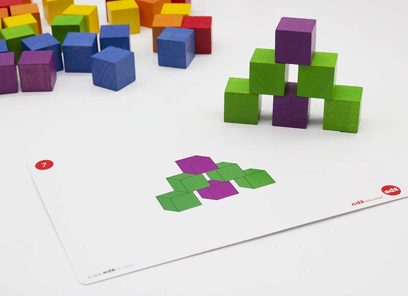 Bouwspel - EDX Education - ruimtekubussen - nabouwen - per spel