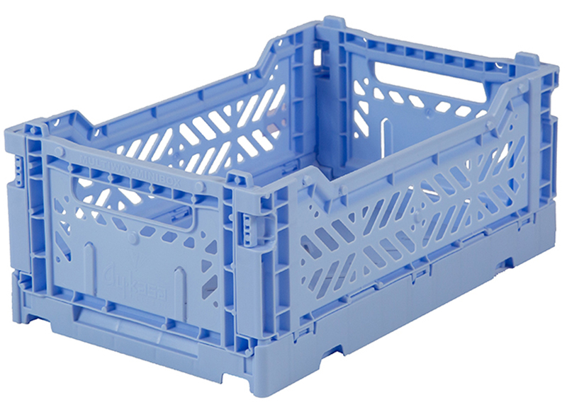 Opbergen - folding crates mini - per stuk - leverbaar in 9 kleuren
