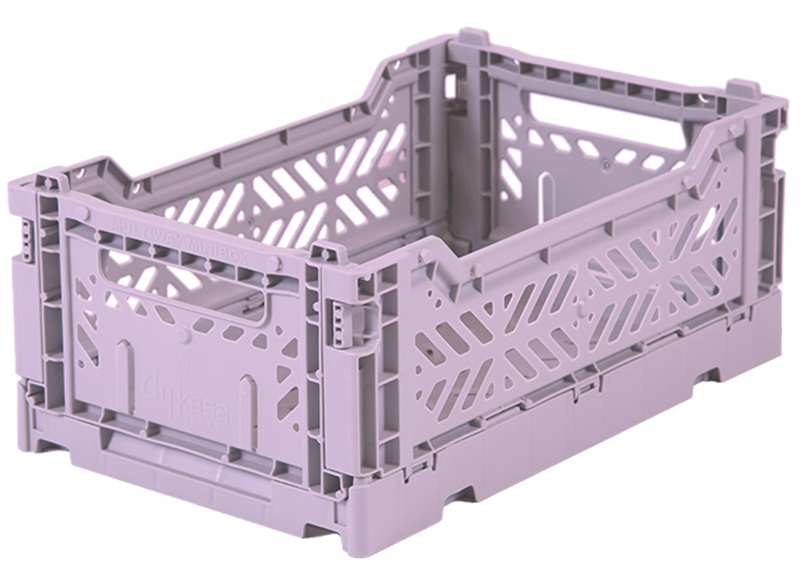 Opbergen - folding crates mini - per stuk - leverbaar in 9 kleuren