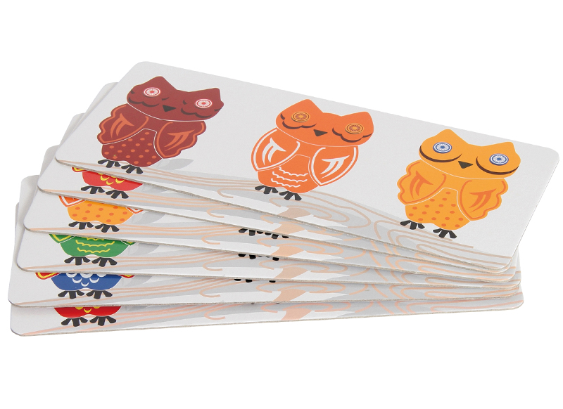Kleur en vorm - nabouwen - Gogo Toys - uilen - hout - magnetisch - per spel