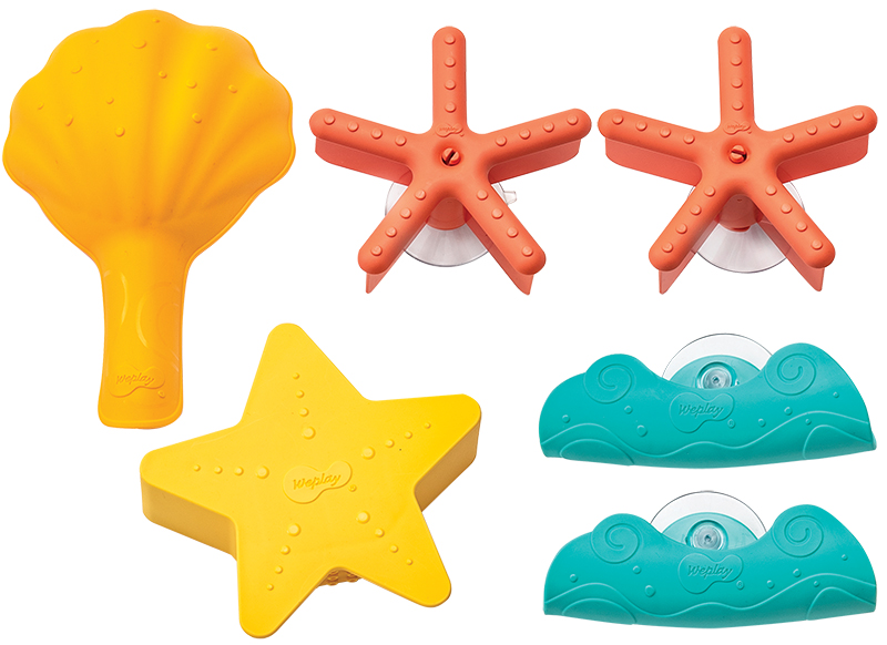 Tafel - zand- en watertafel - Weplay - schelp - per stuk