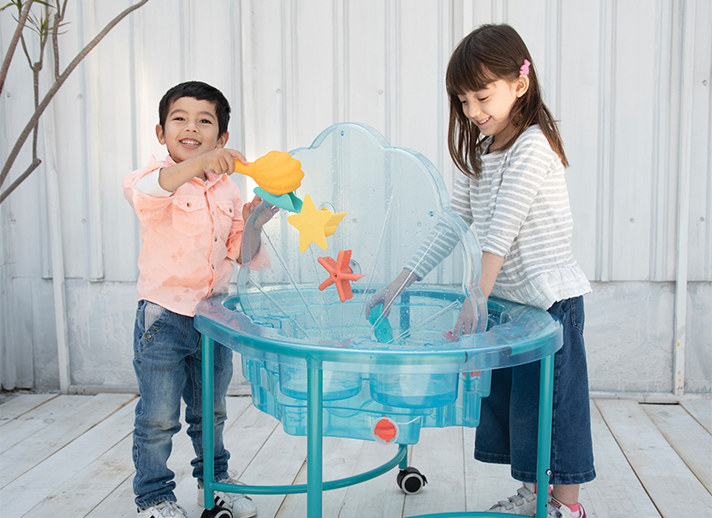 Tafel - zand- en watertafel - Weplay - schelp - per stuk