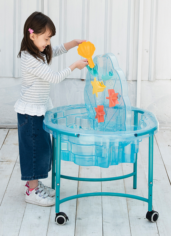 Tafel - zand- en watertafel - Weplay - schelp - per stuk