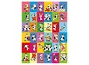 Stickers - fantasie - dieren - grappige koeien - 36 motieven - set van 720 assorti