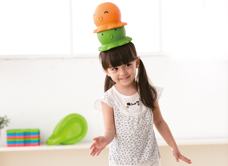 Spel - balanceerspel - Weplay Up On Top - evenwicht - octopus - set van 3 assorti