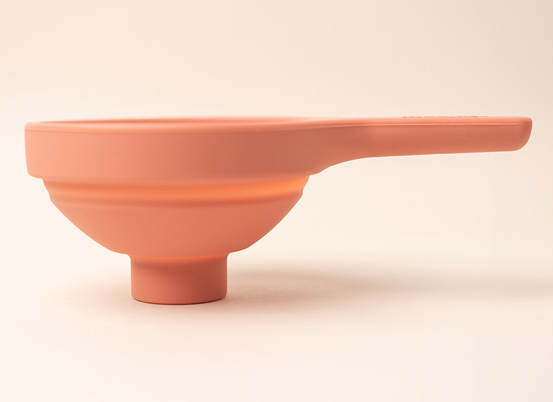 Open-ended - trechter - Inspire My Play PlayTRAY Funnels - coral, yellow - accessoire - per set