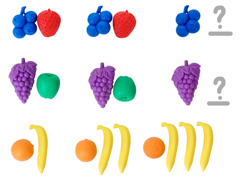 Sorteren - EDX Education - fruit - set van 108 assorti