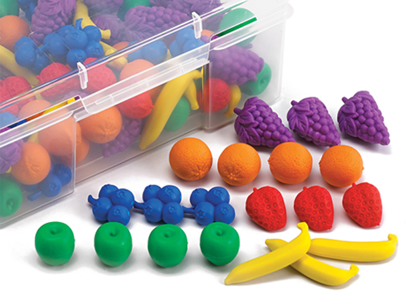 Sorteren - EDX Education - fruit - set van 108 assorti