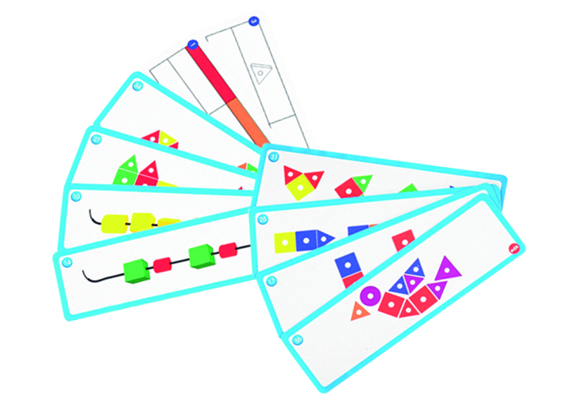 Kleur en vormsorteren - rijgen - EDX - Funplay - vormkralen rijgen - per spel