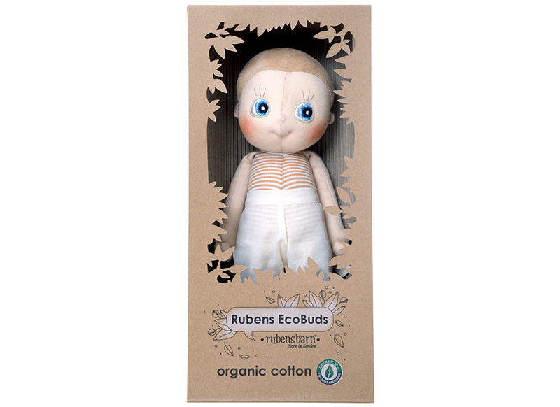 Poppen - pop - Rubens Barn - ecobuds - per stuk - in 4 varianten