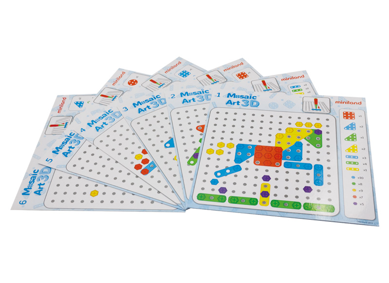 Bouwspel - techniek - Miniland - Mosaic art - per spel