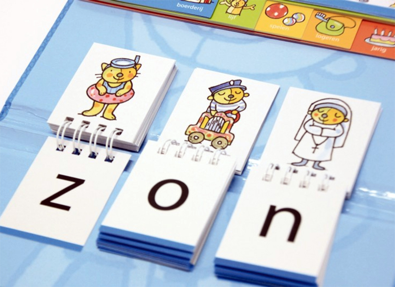 Taalspel - Rom Pompom - woordenmaker - per spel