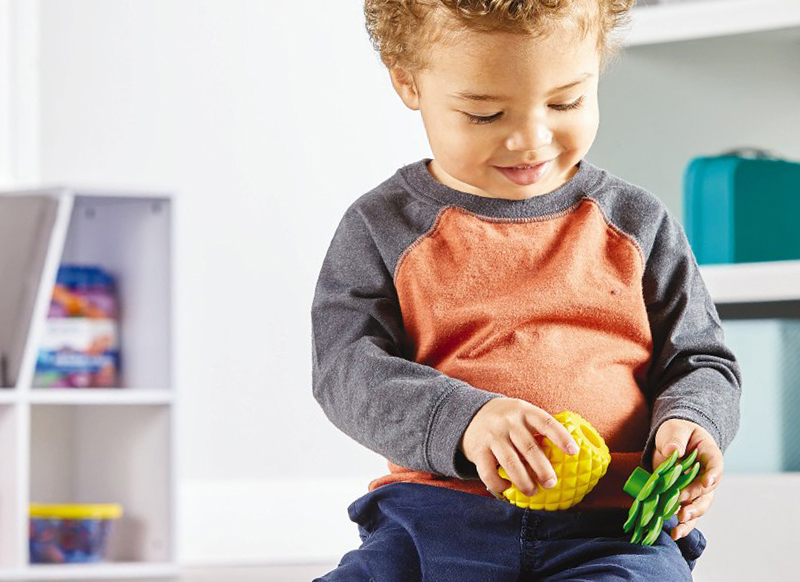 Eerste speelgoed - Learning Resources  - snap n learn fruit - set van 16