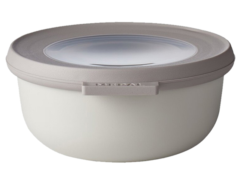 Bewaardozen - Mepal Cirqula - 350 ml - kom - eetgerei - nordic grijs - per stuk
