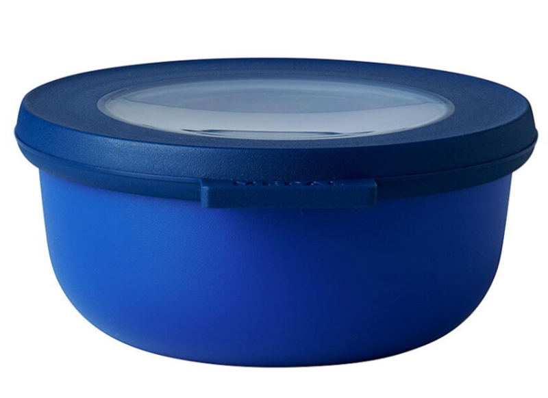 Bewaardozen - Mepal Cirqula - 350 ml - kom - eetgerei - vivid blue - per stuk