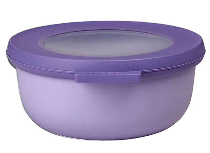 Bewaardozen - Mepal Cirqula - 350 ml - kom - eetgerei - vivid lilac - per stuk