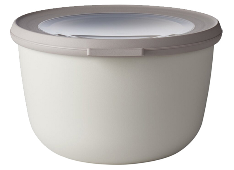 Bewaardozen - Mepal Cirqula - 1000 ml - kom - eetgerei - nordic grijs - per stuk