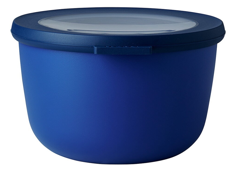 Bewaardozen - Mepal Cirqula - 1000 ml - kom - eetgerei - vivid blue - per stuk