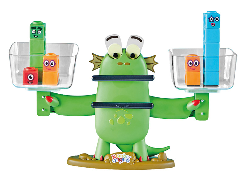 Weegschaal - Learning Resources Numberblocks Blockzee Balance Activity Set - Numberblocks - per set