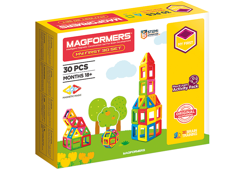 Eerste speelgoed - magnetisch - Magformers - my first Magformers -  30-delig