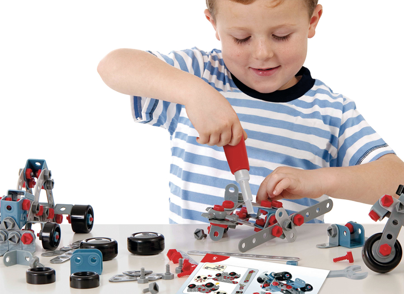 Bouwset - voertuigen - Miniland - Mecatech - technologie - per set