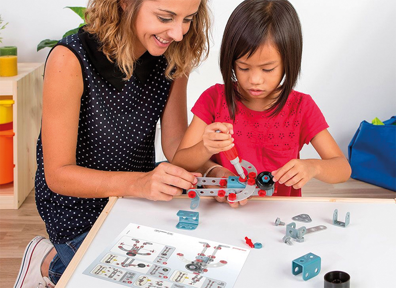 Bouwset - voertuigen - Miniland - Mecatech - technologie - per set