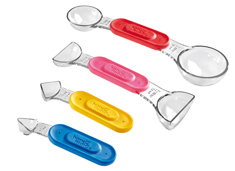 Stem - Learning Resources - regenboog maatlepels - set van 4
