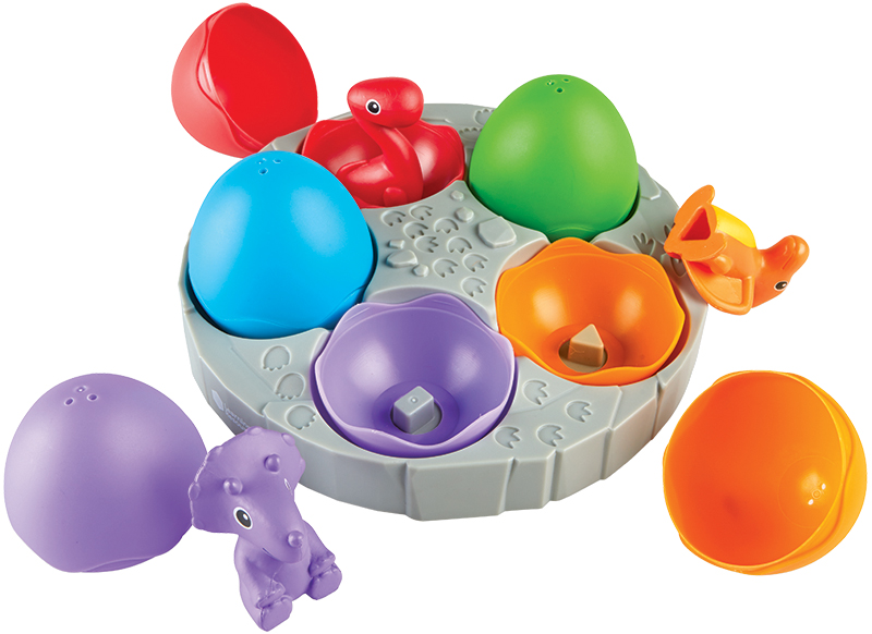 Spel - sorteerspel - Learning Resources Babysaurus Sorting Set - sorteerset - kleurherkenning - per set