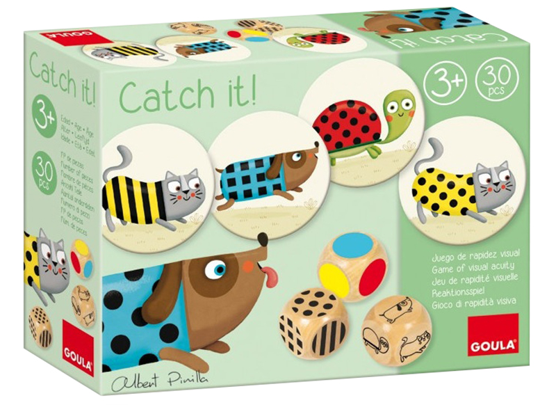 Spel - Goula Catch It! - patronen - dobbelspel - per spel