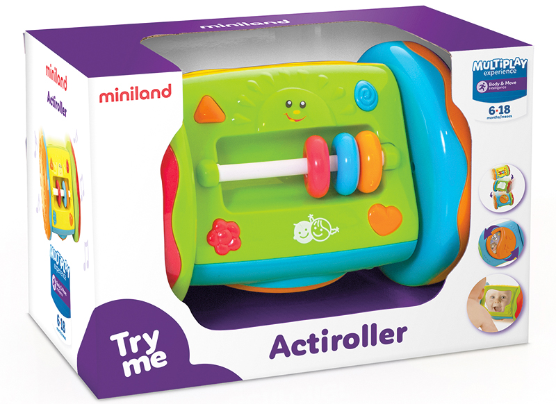 Eerste speelgoed - actieroller