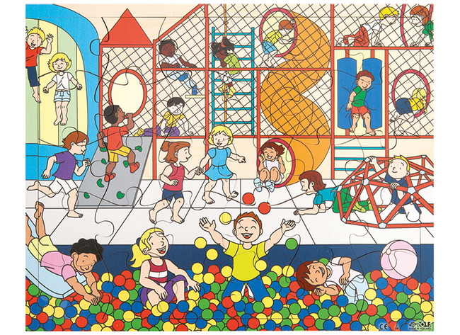 Puzzel - Rolf - themapuzzel - speelpark - 30 stukjes