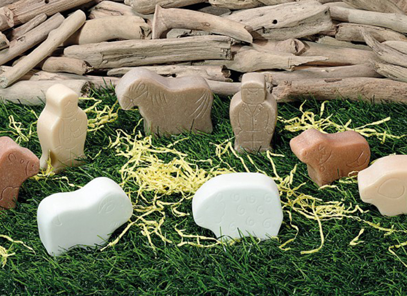 Figuren - Yellow Door Little Lands Farmyard - boerderijdieren - set van 8