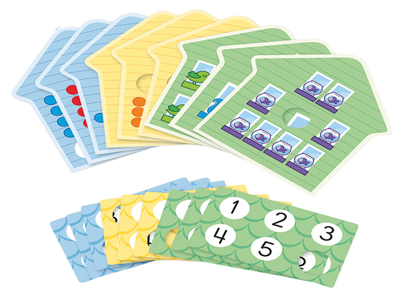Rekenspel - Learning Resources Number Nails! Activity Set - per spel