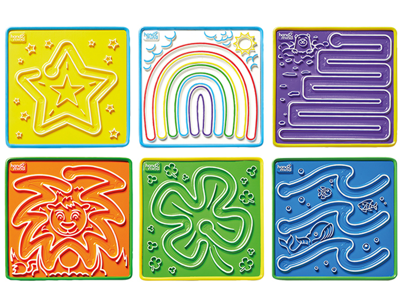 Schrijftechniek - hand2mind Mindful Maze Set - 3 dubbelzijdige borden - set van 3