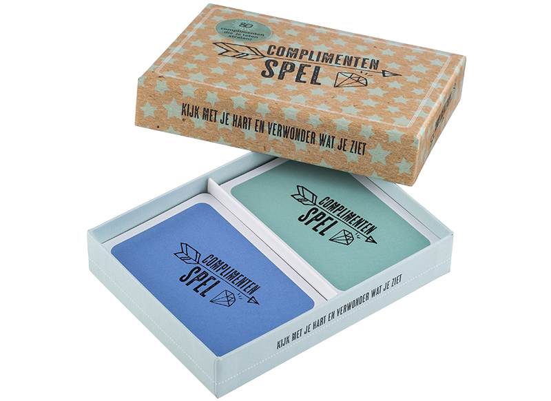 Spel - kaartspel - complimentenspel - basis - sociaal-emotioneel - per spel