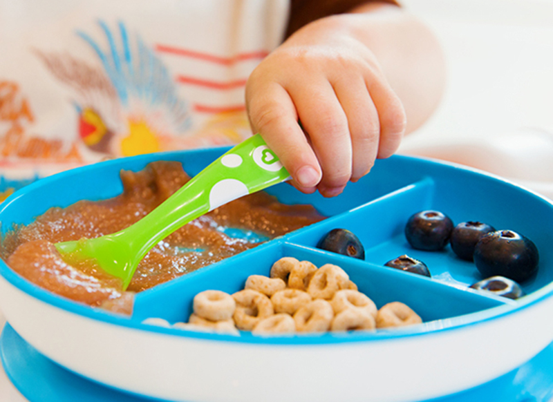 Eetgerei - bestek - Munchkin - eerste lepel en vork - set van 6