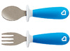 Eetgerei - bestek - Munchkin - lepel en vork - metaal - set van 2