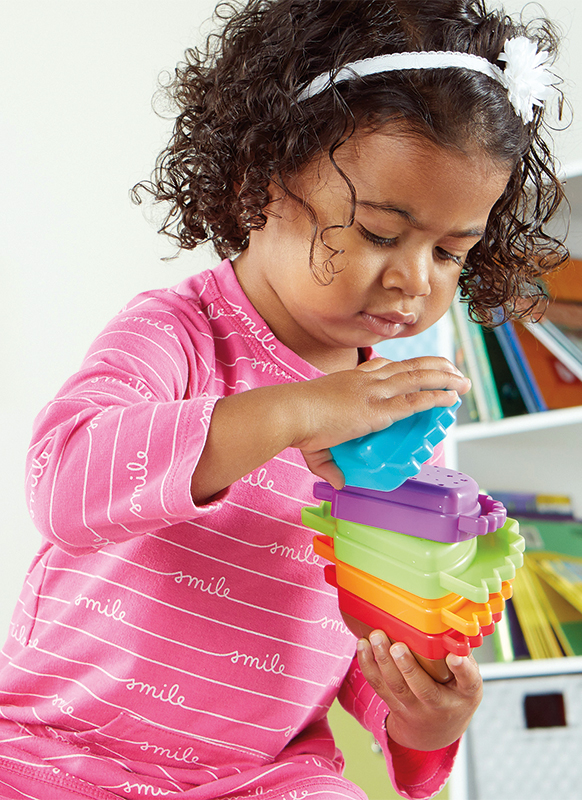 Eerste Speelgoed - Learning Resources - Stapel Spike - 6-delig