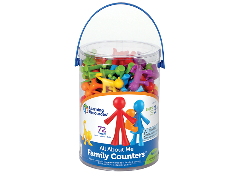 Sorteerfiguren - Learning Resources All About Me Family Counters - alles over mij - familie - per set